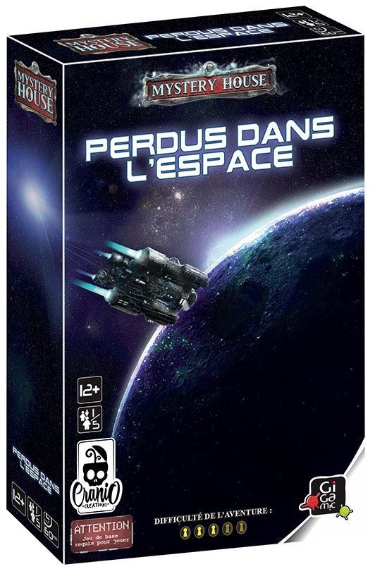 Boite de Mystery House 4   Perdus Dans L´espace