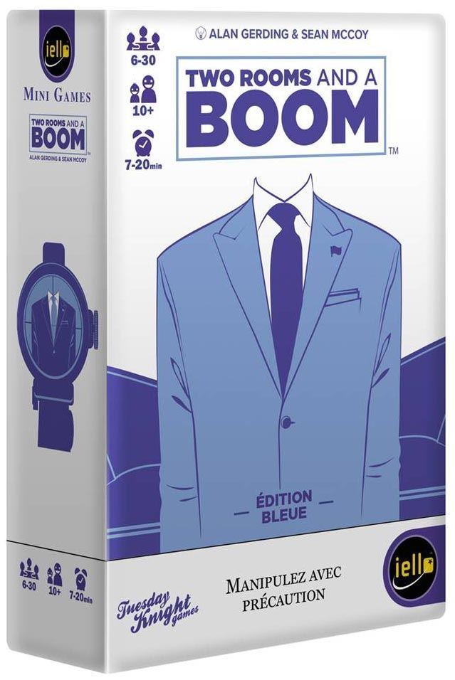 Boite de Two Rooms And A Boom Bleu