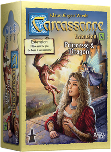Carcassonne: Princesse Et Dragon (ext)