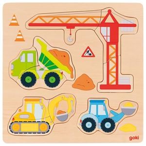 Puzzle, véhicules de chantier